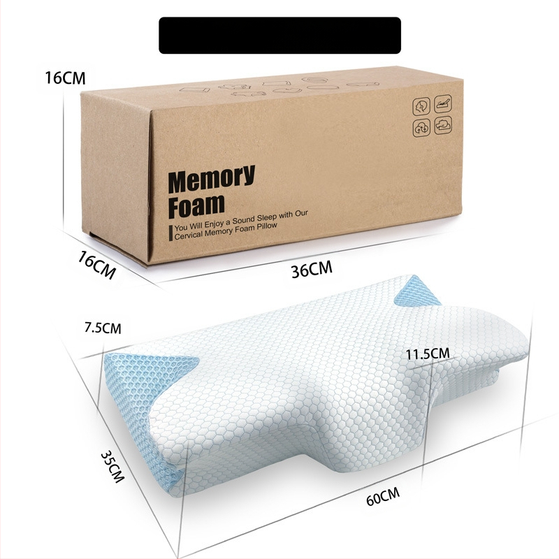 „Amazon Butterfly“ pagalvė, „Butterfly Memory“ pagalvė, lėto atšokimo pagalvė su nuliniu slėgiu, kaklo pagalvė suaugusiesiems, viešbučio pagalvė, kaklo pagalvė