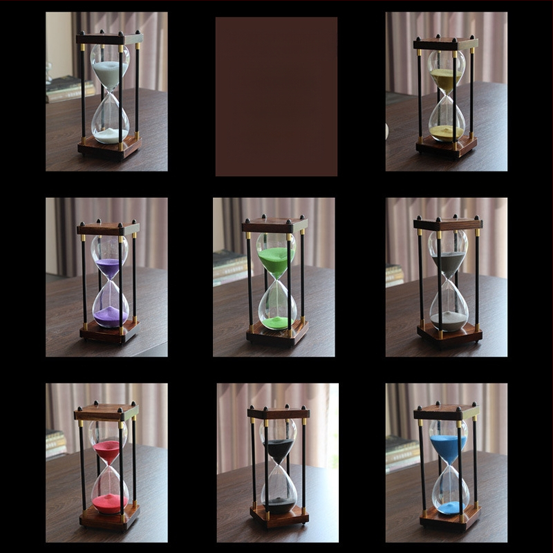 Retro smėlio laikrodis 30 minučių laiko skaičiavimo stiklinis svetainės dekoravimas kūrybingas namų dekoravimas aukštos klasės dovana mylėtojo gimtadienio dovana