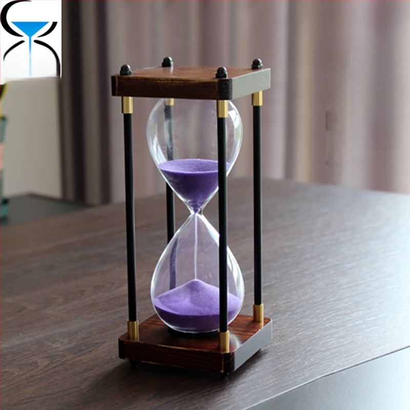 Retro smėlio laikrodis 30 minučių laiko skaičiavimo stiklinis svetainės dekoravimas kūrybingas namų dekoravimas aukštos klasės dovana mylėtojo gimtadienio dovana