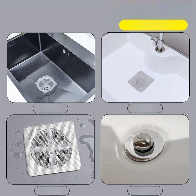 Padlólefolyó paszta eldobható öntapadós mezőszó dugulásgátló rovarirtó haj fürdőszoba fürdőszoba konyhai mosogató szűrő