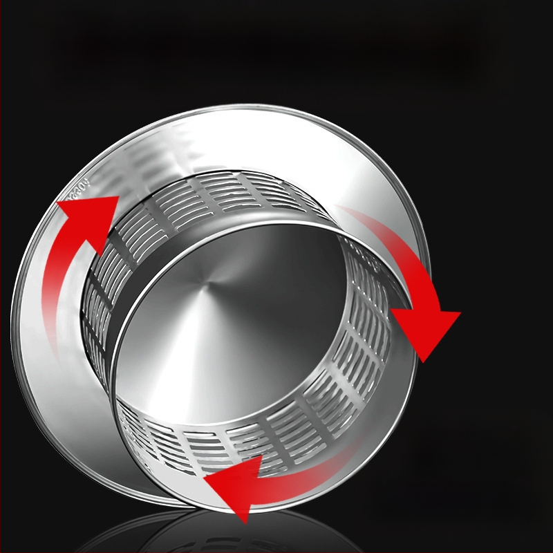 Poklopac za krovnu ispušnu cijev, kapa od nehrđajućeg čelika za kišu, otporna na ptice i miševe, PVC ispušni otvor, prozračna kapa za dimnjak, kišobran