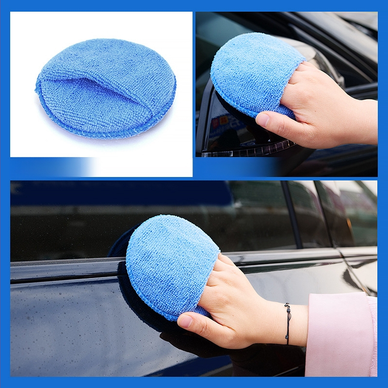 Mikrokiust rätiku ehitusbiskviidi tasku käsnplokk auto ilupuhastus poleerimine ümmargune käsn pühkida