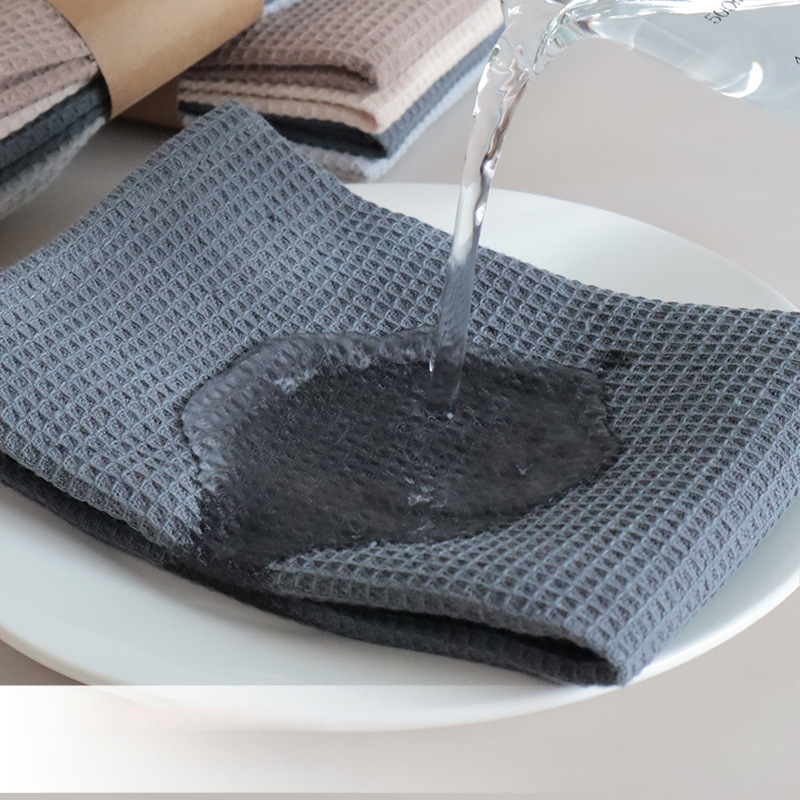 Puhast puuvillast tavaline vahvliga köögirätik ananassi küürimispadi köögilapp piiriüleselt märgistatav