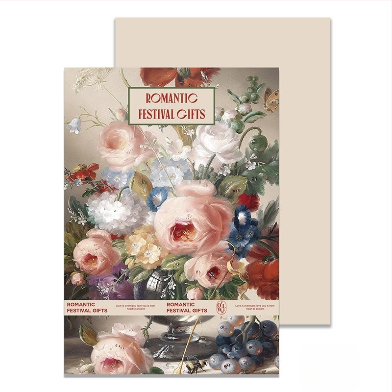 Фестивал Моди, опаковъчна хартия с щампа от цветя, опаковъчна хартия с цветя, подаръчна крафт хартия, ръчно изработена опаковъчна хартия „Направи си сам“