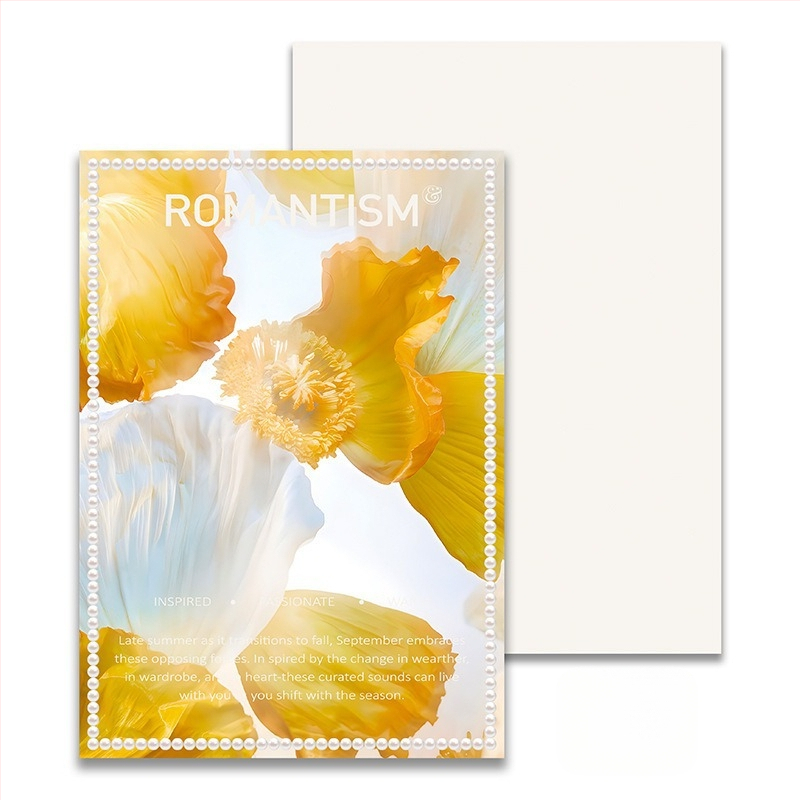 Фестивал Моди, опаковъчна хартия с щампа от цветя, опаковъчна хартия с цветя, подаръчна крафт хартия, ръчно изработена опаковъчна хартия „Направи си сам“