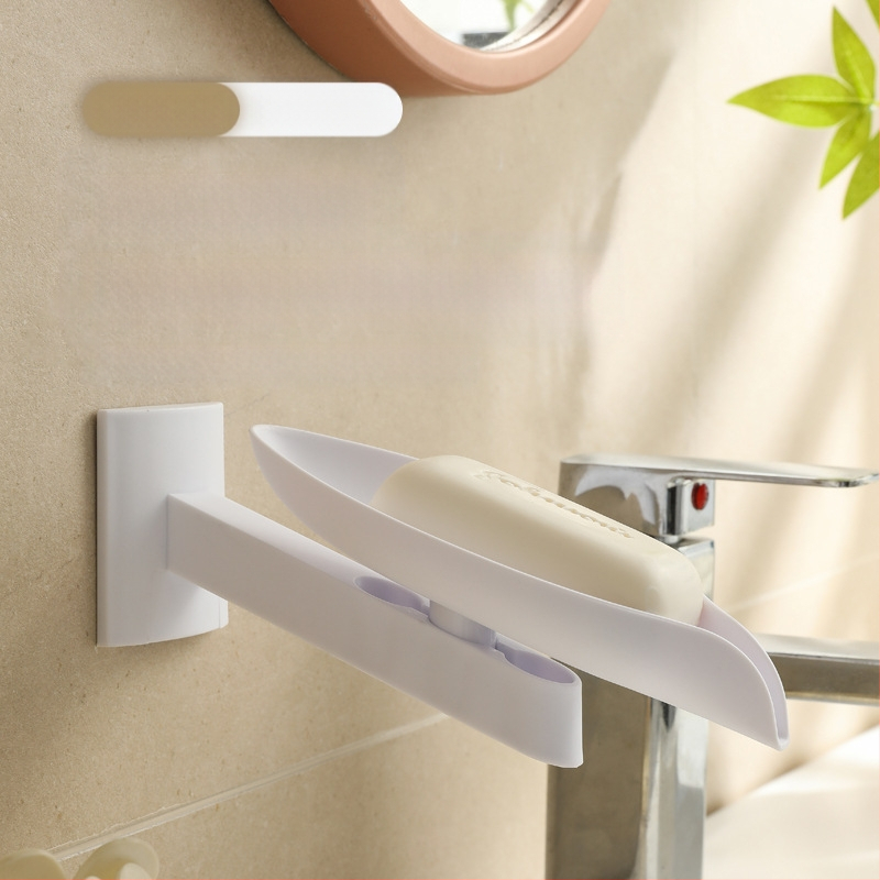 Νέο φύλλο τοίχου για σαπούνι αποστράγγισης, μη διάτρητο μπάνιο, σαπουνοθήκη μπάνιου οικιακής χρήσης, σε απόθεμα