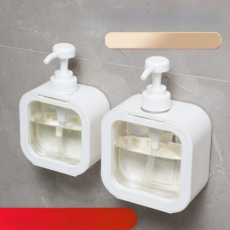 Sieninis spaudžiamas dušo želė skalbinių ploviklio buteliukas kondicionieriaus tuščias butelis didelės talpos nešiojamas plastikinis