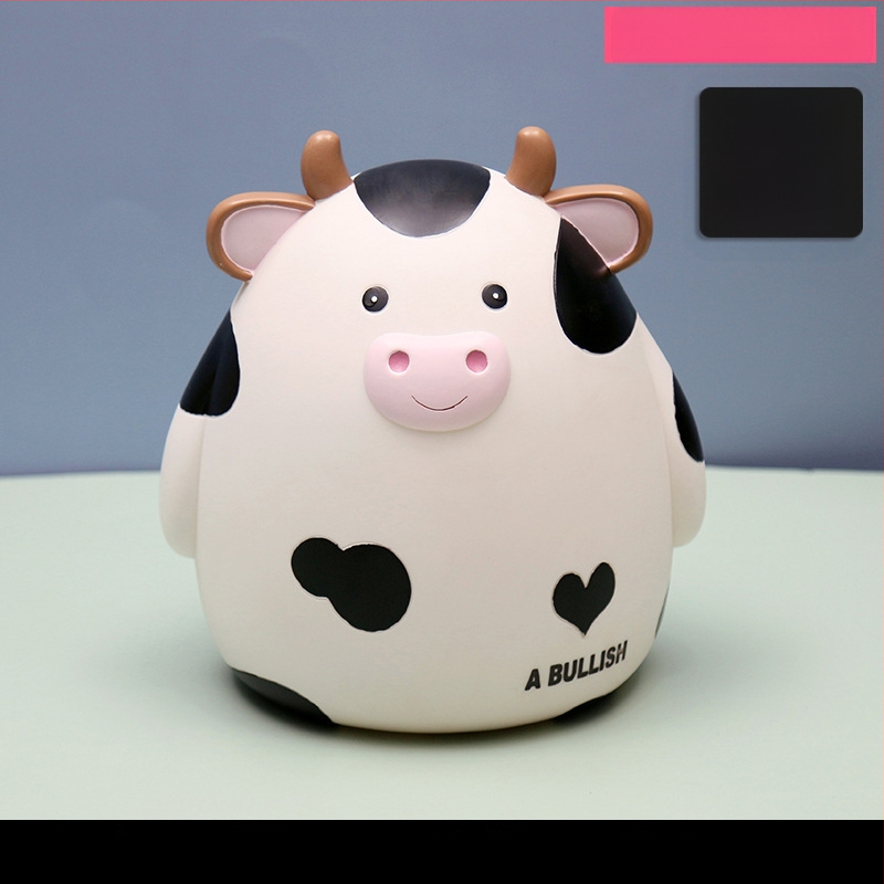 Mielas ir mielas animacinių filmukų blauzdos vaikų taupyklės kūrybinis darbalaukio papuošalas zodiako reklaminė dovana vinilo taupyklė