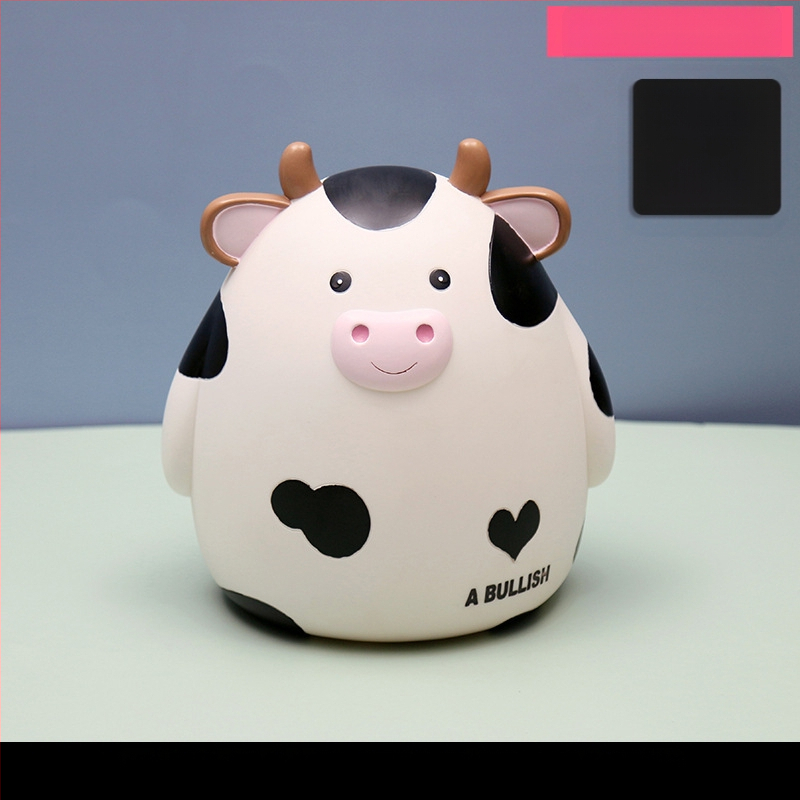 Mielas ir mielas animacinių filmukų blauzdos vaikų taupyklės kūrybinis darbalaukio papuošalas zodiako reklaminė dovana vinilo taupyklė