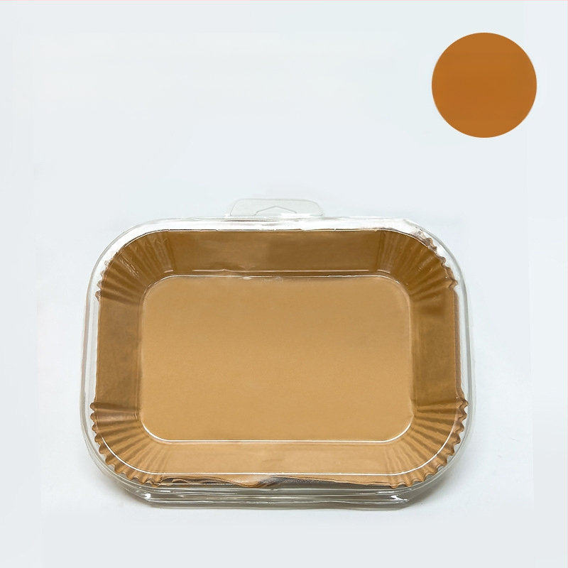 Ristkülikukujuline topeltpott õhufritüür, ristkülikukujuline õhufritüür, paberist kauss, Ninja topeltpott, pärgamentpaber, silikoonõliga küpsetuspaber