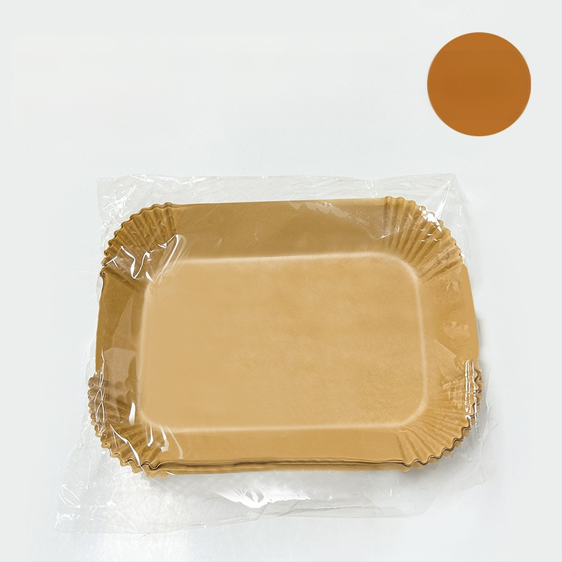 Ristkülikukujuline topeltpott õhufritüür, ristkülikukujuline õhufritüür, paberist kauss, Ninja topeltpott, pärgamentpaber, silikoonõliga küpsetuspaber