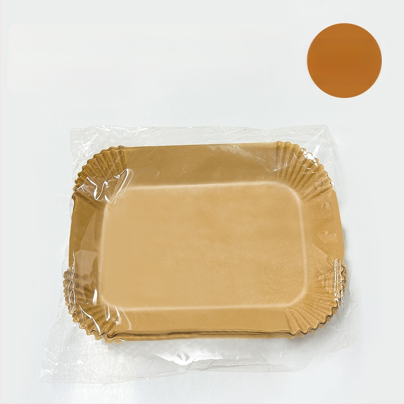 Ristkülikukujuline topeltpott õhufritüür, ristkülikukujuline õhufritüür, paberist kauss, Ninja topeltpott, pärgamentpaber, silikoonõliga küpsetuspaber