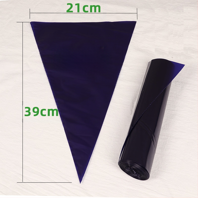 Amazoni 50-osaline sinine rullkott 25*52cm ühekordne torustiku kott paksendatud kreemikott