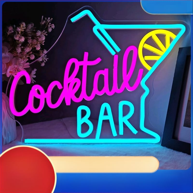 Tarpvalstybinis „Amazon“ populiarus neoninis baras, sienos dekoravimas, registracijos nuotrauka, fonas, parduotuvė, gatvės ženklo išdėstymas, interneto įžymybė