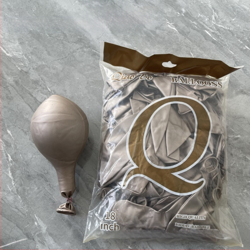 Balon 18 inča 10 g zadebljani blagdanski pribor za vjenčanja metalni mat biserni Macaron lateks balon