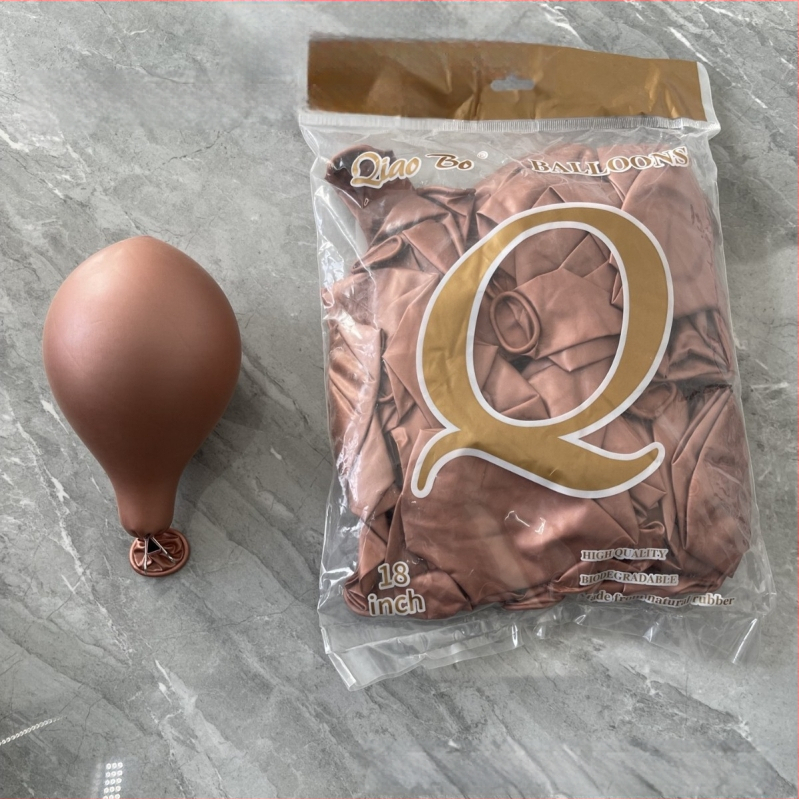 Balon 18 inča 10 g zadebljani blagdanski pribor za vjenčanja metalni mat biserni Macaron lateks balon