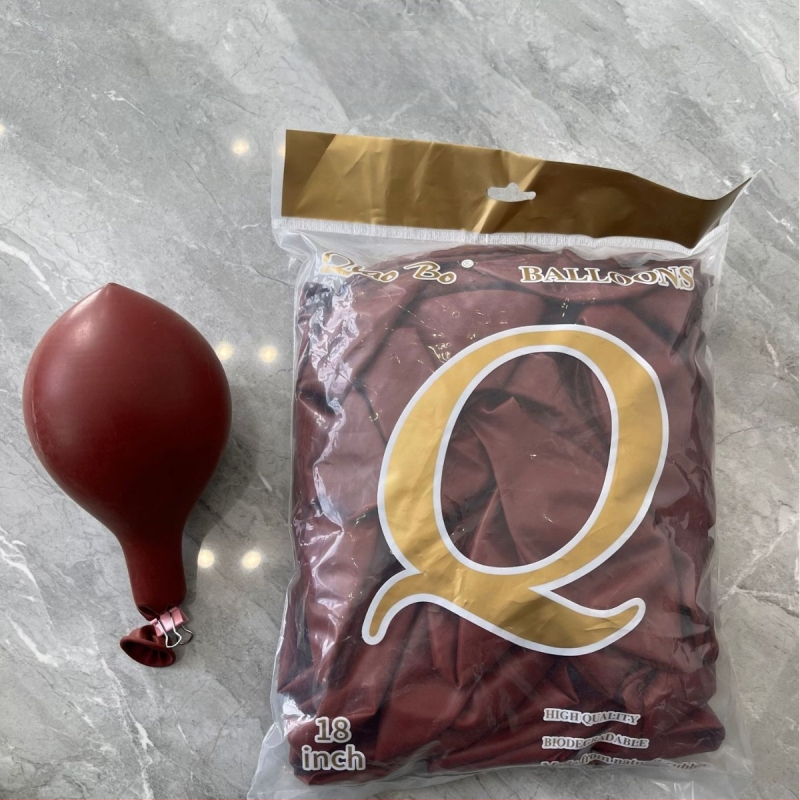 Balon 18 inča 10 g zadebljani blagdanski pribor za vjenčanja metalni mat biserni Macaron lateks balon