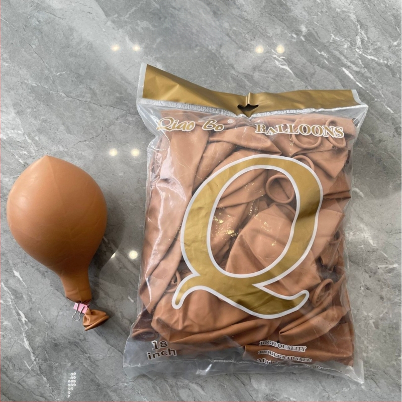 Balon 18 inča 10 g zadebljani blagdanski pribor za vjenčanja metalni mat biserni Macaron lateks balon