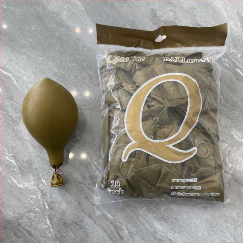 Balon 18 inča 10 g zadebljani blagdanski pribor za vjenčanja metalni mat biserni Macaron lateks balon