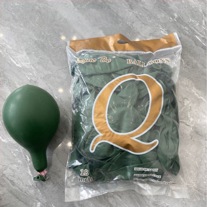 Balon 18 inča 10 g zadebljani blagdanski pribor za vjenčanja metalni mat biserni Macaron lateks balon