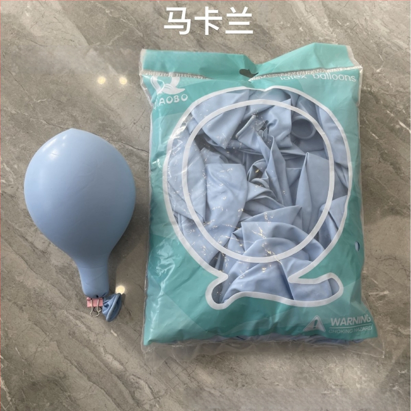 Balon 18 inča 10 g zadebljani blagdanski pribor za vjenčanja metalni mat biserni Macaron lateks balon