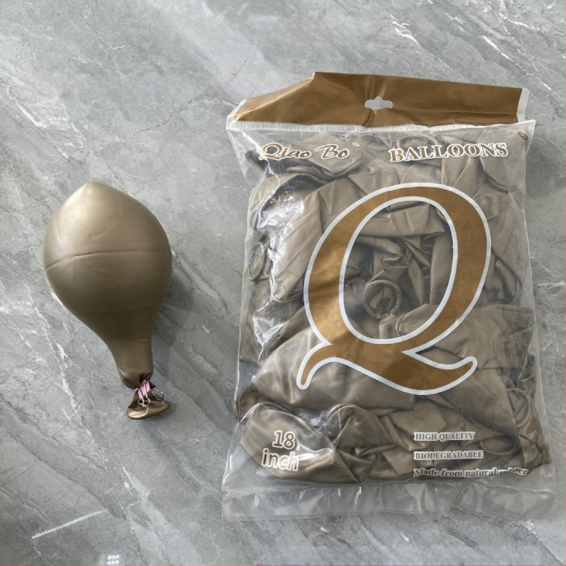 Balon 18 inča 10 g zadebljani blagdanski pribor za vjenčanja metalni mat biserni Macaron lateks balon