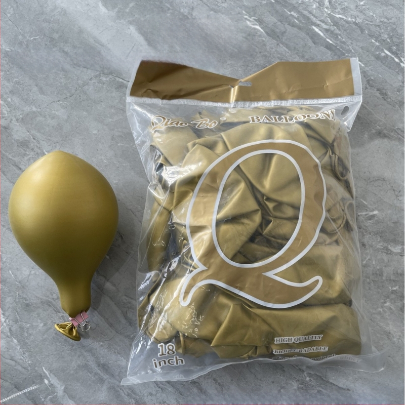 Balon 18 inča 10 g zadebljani blagdanski pribor za vjenčanja metalni mat biserni Macaron lateks balon