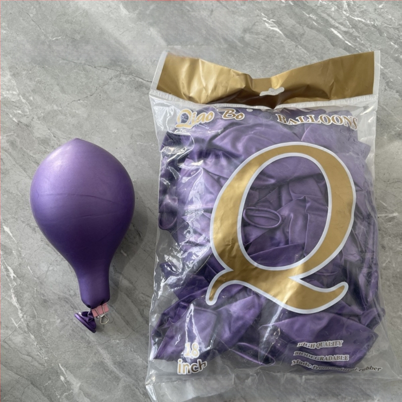 Balon 18 inča 10 g zadebljani blagdanski pribor za vjenčanja metalni mat biserni Macaron lateks balon