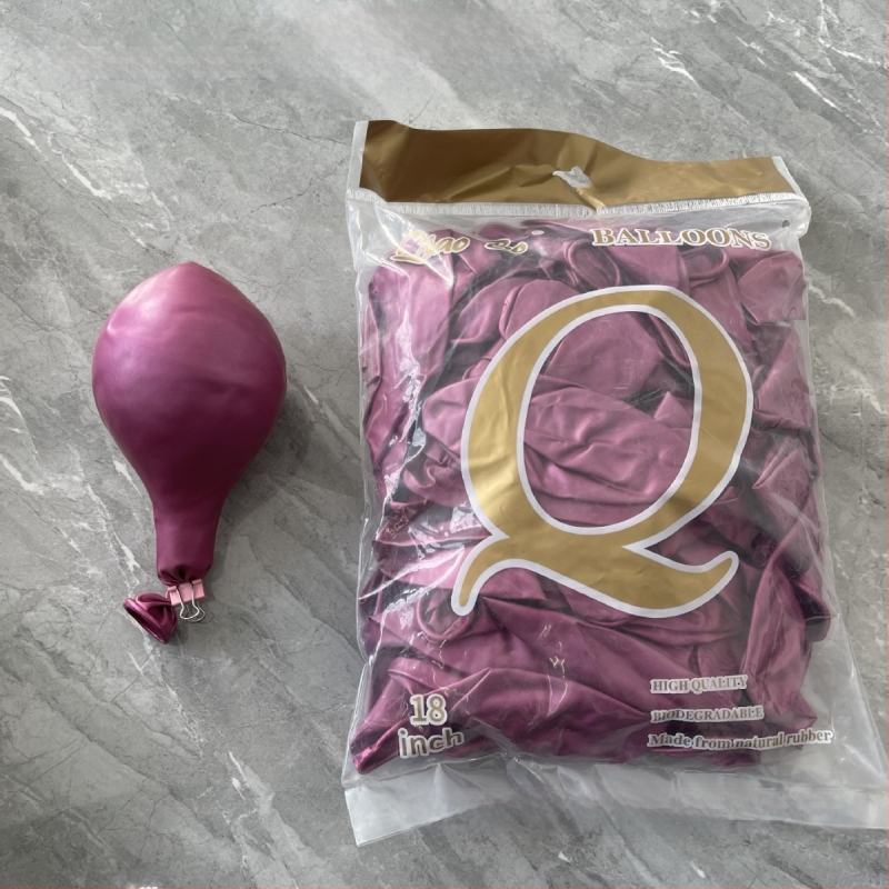 Balon 18 inča 10 g zadebljani blagdanski pribor za vjenčanja metalni mat biserni Macaron lateks balon