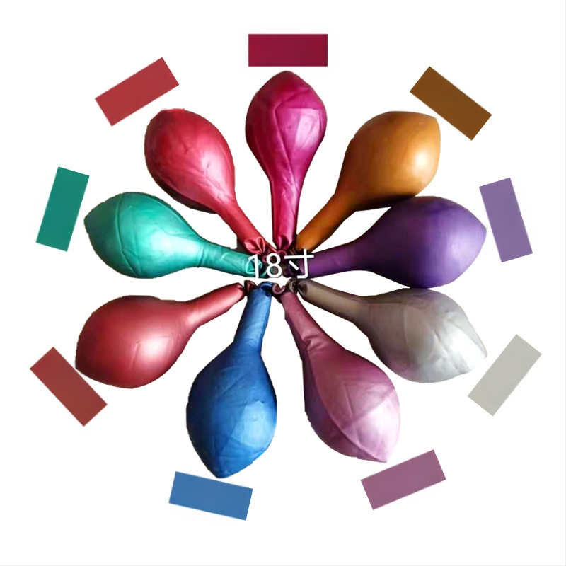 Balon 18 inča 10 g zadebljani blagdanski pribor za vjenčanja metalni mat biserni Macaron lateks balon