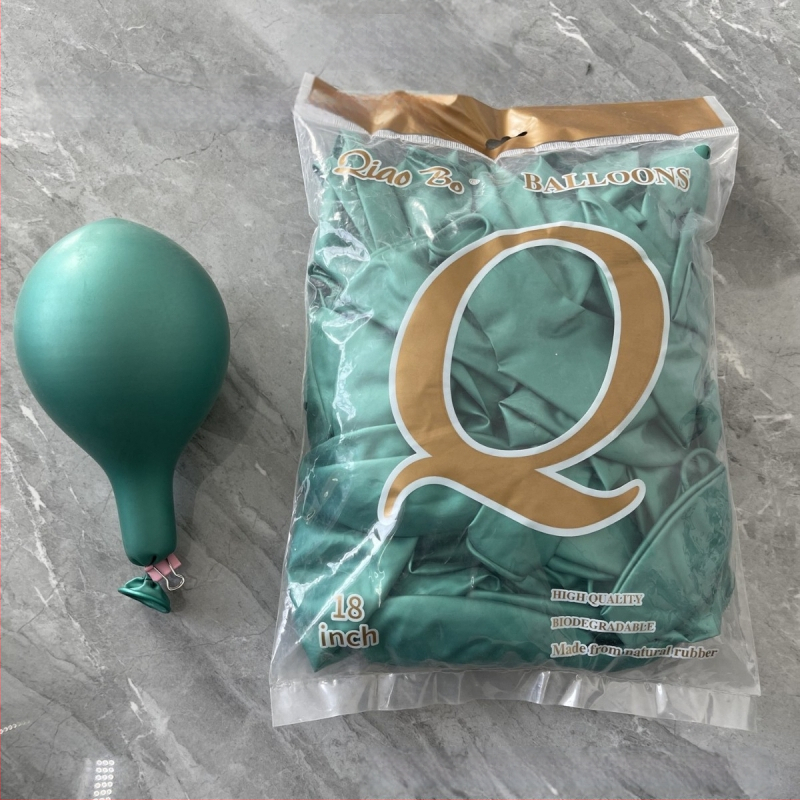 Balon 18 inča 10 g zadebljani blagdanski pribor za vjenčanja metalni mat biserni Macaron lateks balon