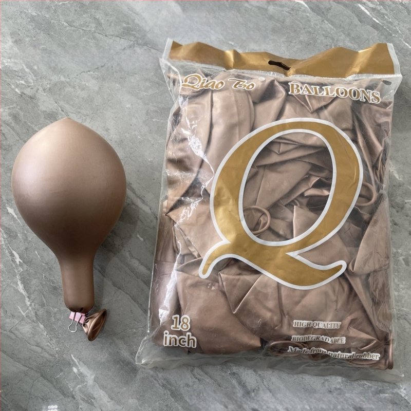Balon 18 inča 10 g zadebljani blagdanski pribor za vjenčanja metalni mat biserni Macaron lateks balon
