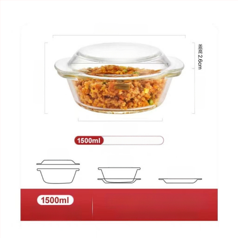 Klaaskauss kaanega, spetsiaalne mikrolaineahju kuumutamiseks mõeldud taldrik, kõrge temperatuurikindel majapidamiskauss, suur supikauss, munasupp, aurutatud munakauss