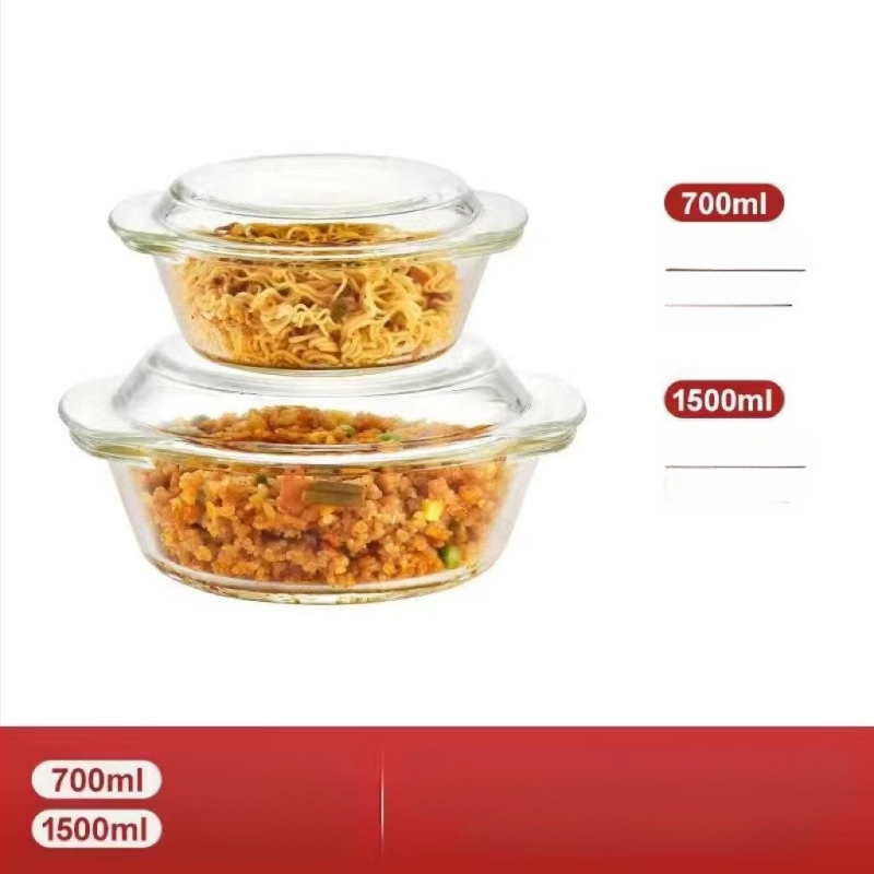 Klaaskauss kaanega, spetsiaalne mikrolaineahju kuumutamiseks mõeldud taldrik, kõrge temperatuurikindel majapidamiskauss, suur supikauss, munasupp, aurutatud munakauss