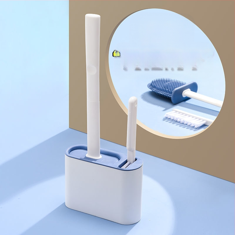 Naujas tualetinis šepetys, buitinis tualetinis silikoninis šepetys, laikymas, valymas be perforatorių, daugiafunkcis tarpvalstybinis didmeninės prekybos fabrikas