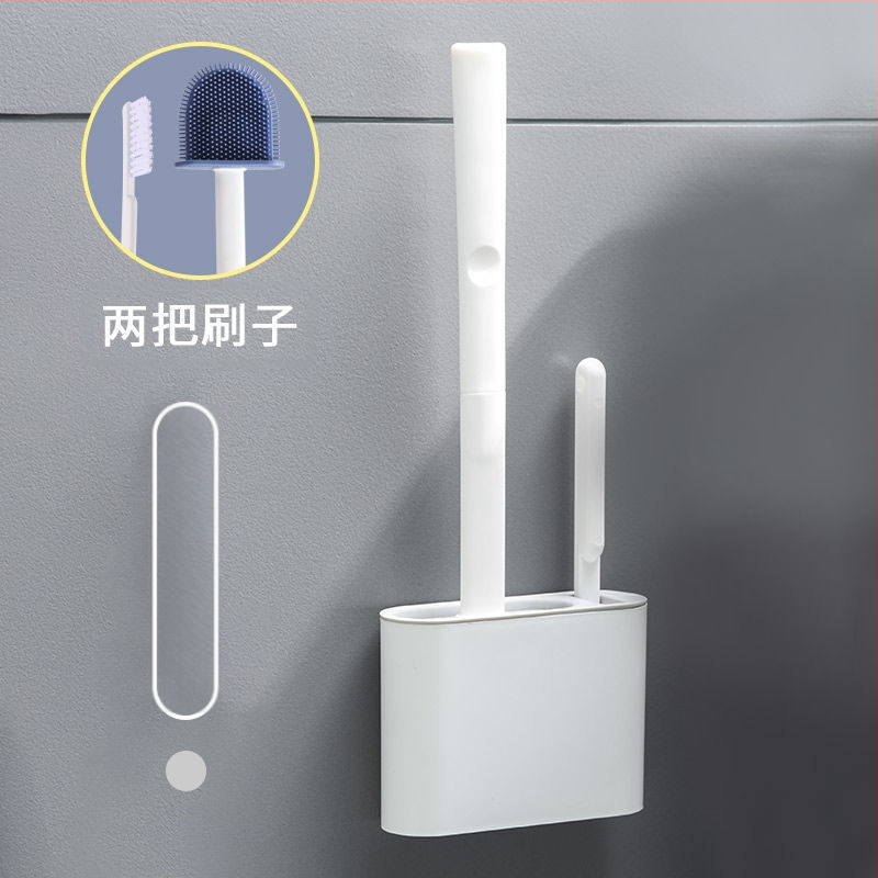 Naujas tualetinis šepetys, buitinis tualetinis silikoninis šepetys, laikymas, valymas be perforatorių, daugiafunkcis tarpvalstybinis didmeninės prekybos fabrikas