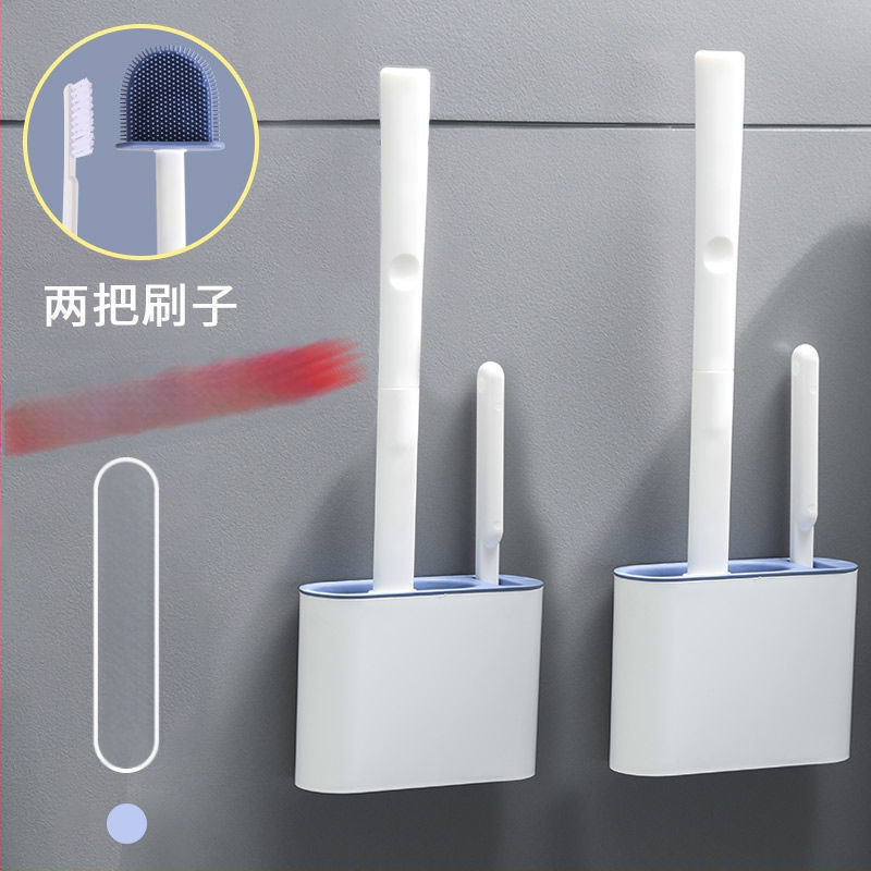 Naujas tualetinis šepetys, buitinis tualetinis silikoninis šepetys, laikymas, valymas be perforatorių, daugiafunkcis tarpvalstybinis didmeninės prekybos fabrikas