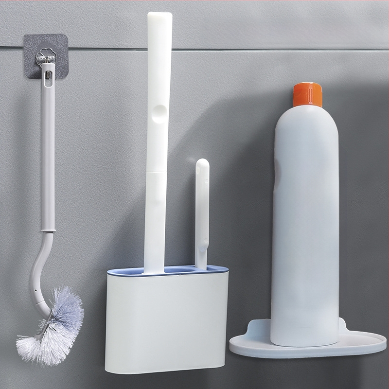 Naujas tualetinis šepetys, buitinis tualetinis silikoninis šepetys, laikymas, valymas be perforatorių, daugiafunkcis tarpvalstybinis didmeninės prekybos fabrikas