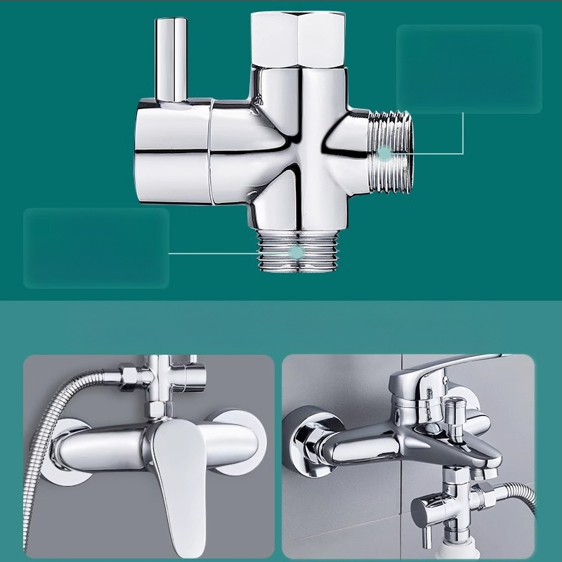 Vodovodný konektor One-to-Two, kuchynské umývadlo, práčka, prívod vody, port na pripojenie potrubia, rozdeľovač vody, môžu používať tisíce kvetov