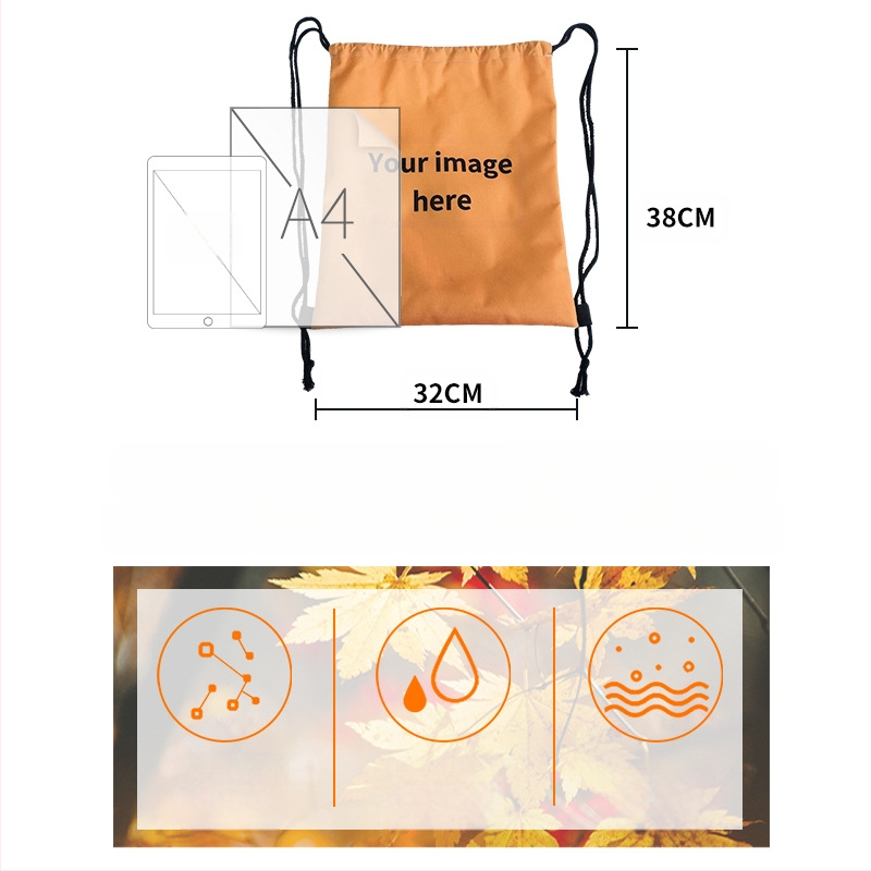 Käekott Naiste õlakott Polüestrist Õpilaste Koolikott Laste Seljakott Pingutusnööriga Taskuga Lemmikloomakott Piiriülene Kuum Müük