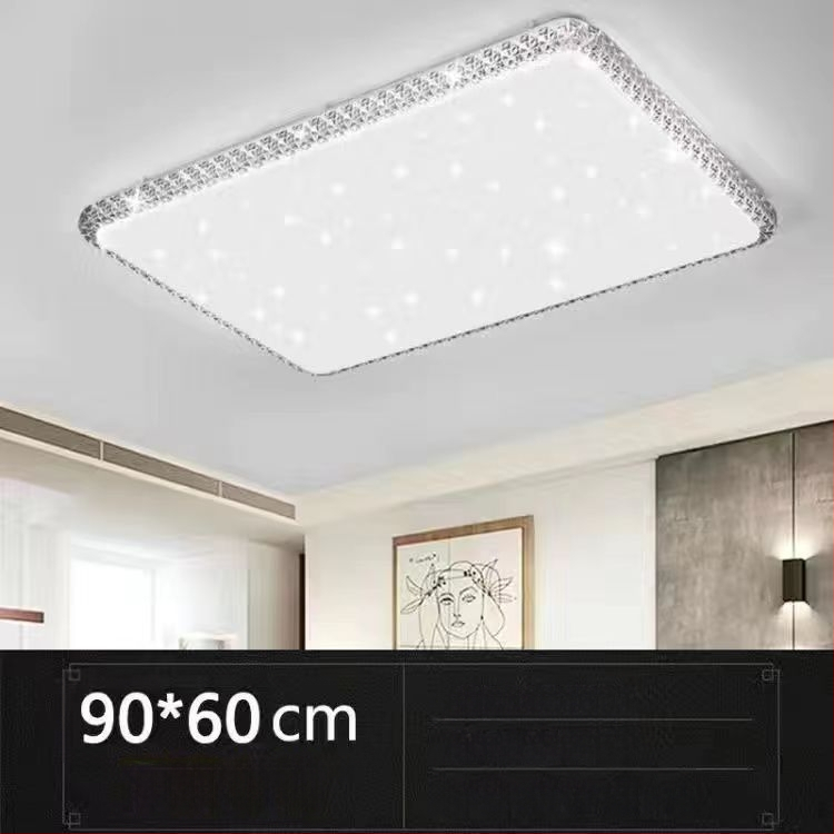 Απομίμηση κρυστάλλου, νέο φωτιστικό σαλονιού, φωτιστικό οροφής LED, φωτιστικά κύριας κρεβατοκάμαρας, μοντέρνο, απλό, ατμοσφαιρικό φως, πολυτελές κύριο φωτιστικό χολ