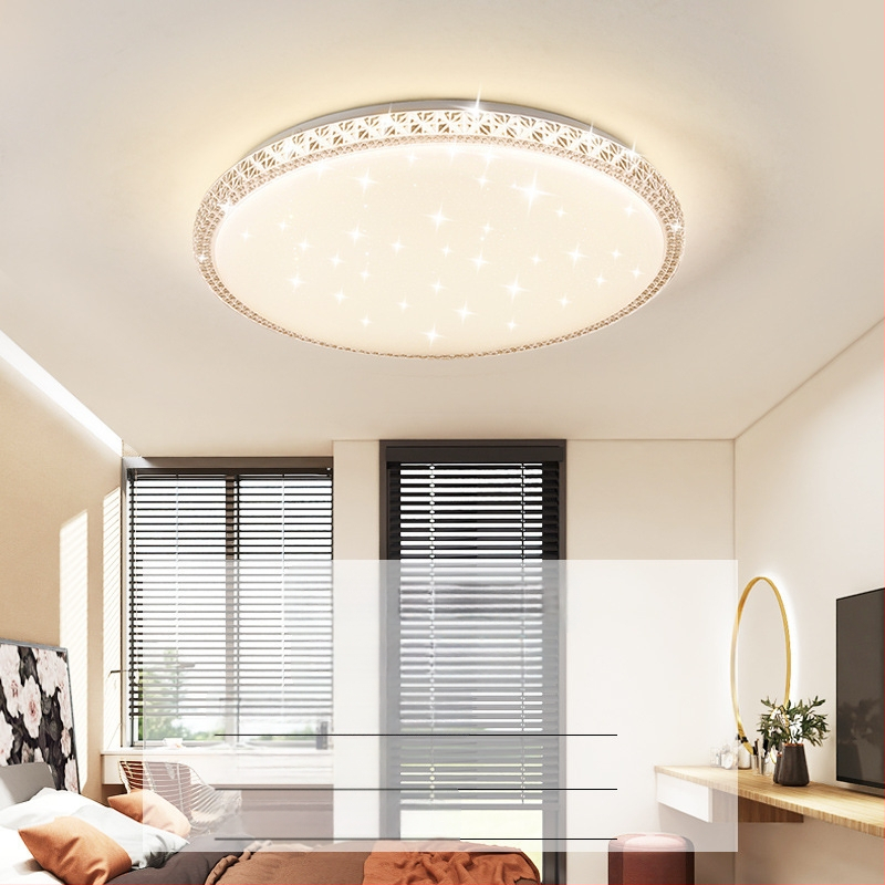 Απομίμηση κρυστάλλου, νέο φωτιστικό σαλονιού, φωτιστικό οροφής LED, φωτιστικά κύριας κρεβατοκάμαρας, μοντέρνο, απλό, ατμοσφαιρικό φως, πολυτελές κύριο φωτιστικό χολ