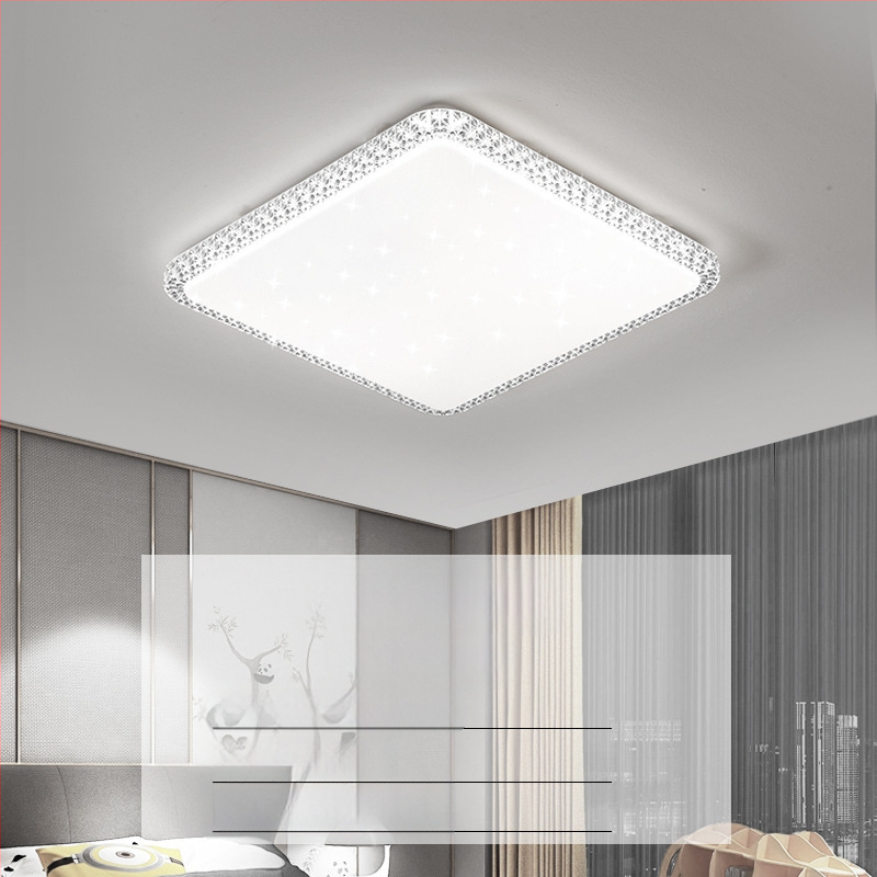 Απομίμηση κρυστάλλου, νέο φωτιστικό σαλονιού, φωτιστικό οροφής LED, φωτιστικά κύριας κρεβατοκάμαρας, μοντέρνο, απλό, ατμοσφαιρικό φως, πολυτελές κύριο φωτιστικό χολ