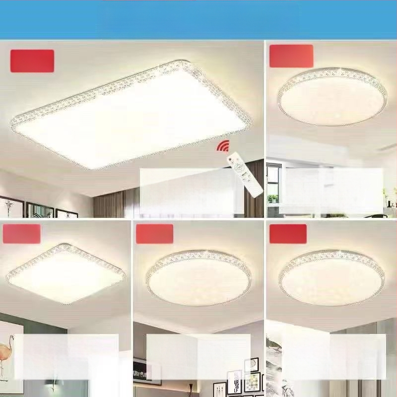 Απομίμηση κρυστάλλου, νέο φωτιστικό σαλονιού, φωτιστικό οροφής LED, φωτιστικά κύριας κρεβατοκάμαρας, μοντέρνο, απλό, ατμοσφαιρικό φως, πολυτελές κύριο φωτιστικό χολ