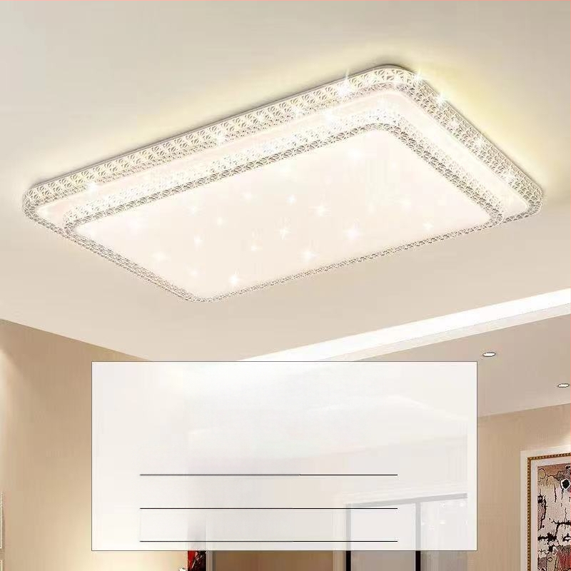 Απομίμηση κρυστάλλου, νέο φωτιστικό σαλονιού, φωτιστικό οροφής LED, φωτιστικά κύριας κρεβατοκάμαρας, μοντέρνο, απλό, ατμοσφαιρικό φως, πολυτελές κύριο φωτιστικό χολ