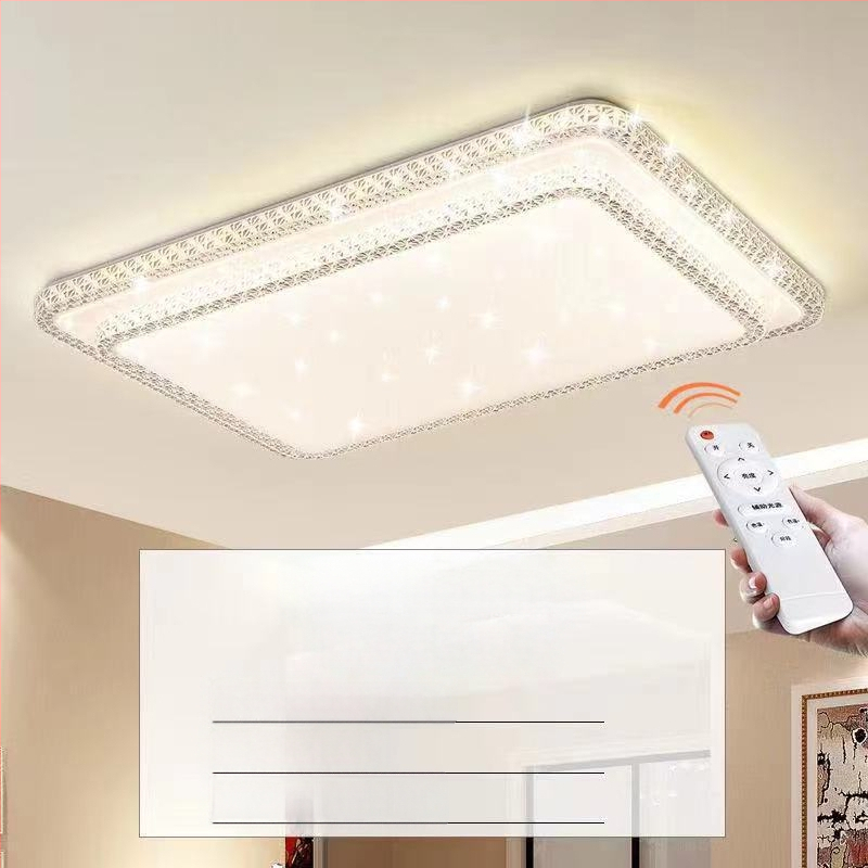 Απομίμηση κρυστάλλου, νέο φωτιστικό σαλονιού, φωτιστικό οροφής LED, φωτιστικά κύριας κρεβατοκάμαρας, μοντέρνο, απλό, ατμοσφαιρικό φως, πολυτελές κύριο φωτιστικό χολ