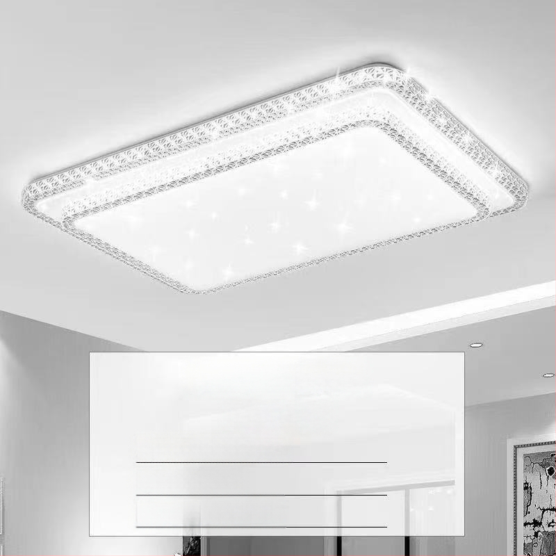 Απομίμηση κρυστάλλου, νέο φωτιστικό σαλονιού, φωτιστικό οροφής LED, φωτιστικά κύριας κρεβατοκάμαρας, μοντέρνο, απλό, ατμοσφαιρικό φως, πολυτελές κύριο φωτιστικό χολ