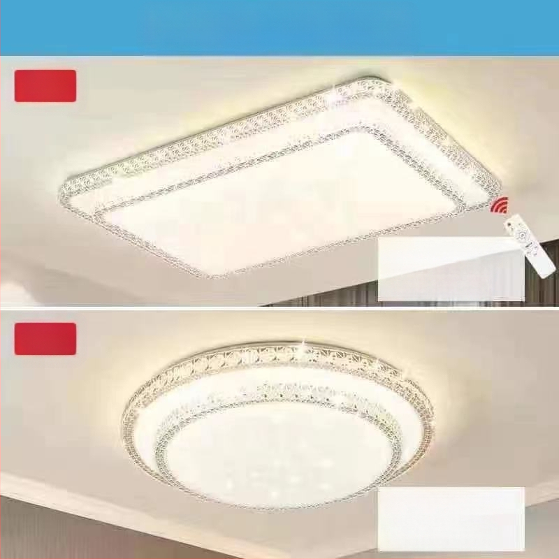 Απομίμηση κρυστάλλου, νέο φωτιστικό σαλονιού, φωτιστικό οροφής LED, φωτιστικά κύριας κρεβατοκάμαρας, μοντέρνο, απλό, ατμοσφαιρικό φως, πολυτελές κύριο φωτιστικό χολ