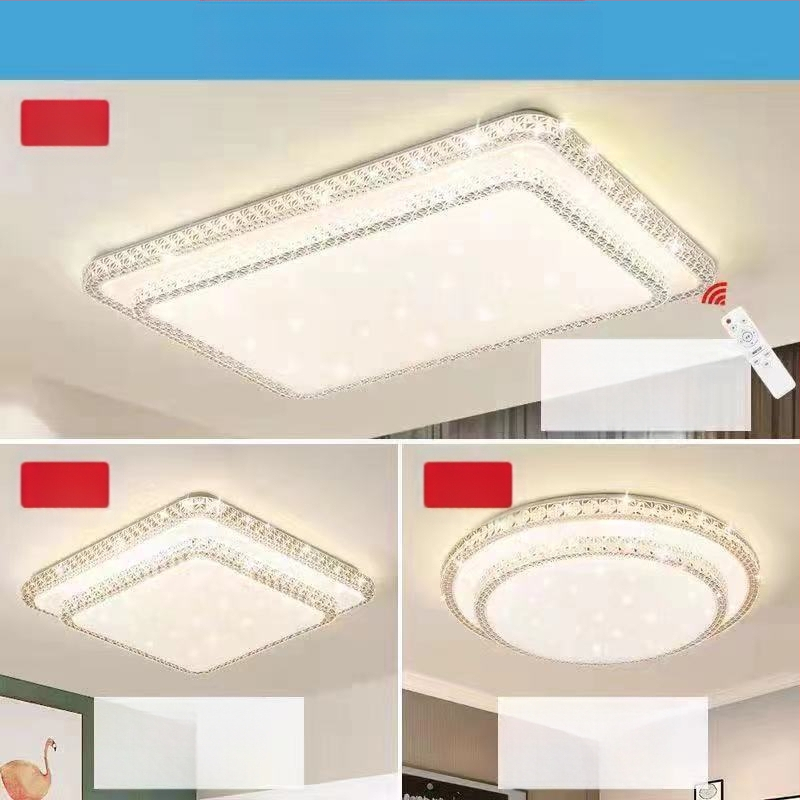 Απομίμηση κρυστάλλου, νέο φωτιστικό σαλονιού, φωτιστικό οροφής LED, φωτιστικά κύριας κρεβατοκάμαρας, μοντέρνο, απλό, ατμοσφαιρικό φως, πολυτελές κύριο φωτιστικό χολ