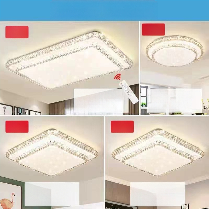 Απομίμηση κρυστάλλου, νέο φωτιστικό σαλονιού, φωτιστικό οροφής LED, φωτιστικά κύριας κρεβατοκάμαρας, μοντέρνο, απλό, ατμοσφαιρικό φως, πολυτελές κύριο φωτιστικό χολ